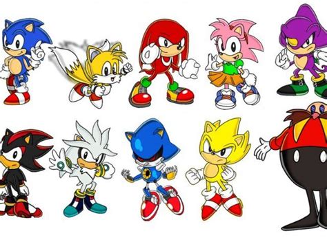 turma do sonic nomes|Lista de personagens de Sonic the Hedgehog – Wikipédia, a。